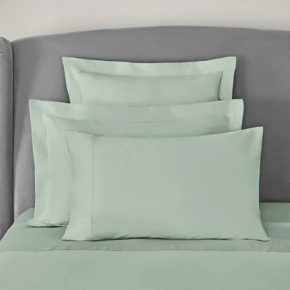 Dorma Crisp & Fresh 400 Thread Count Egyptian Cotton Percale Continental Pillowcase 4