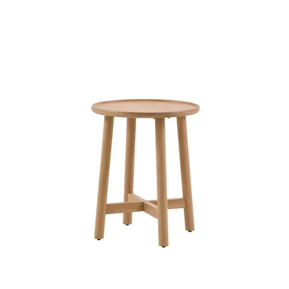 Kalia Side Table, Oak Effect 5