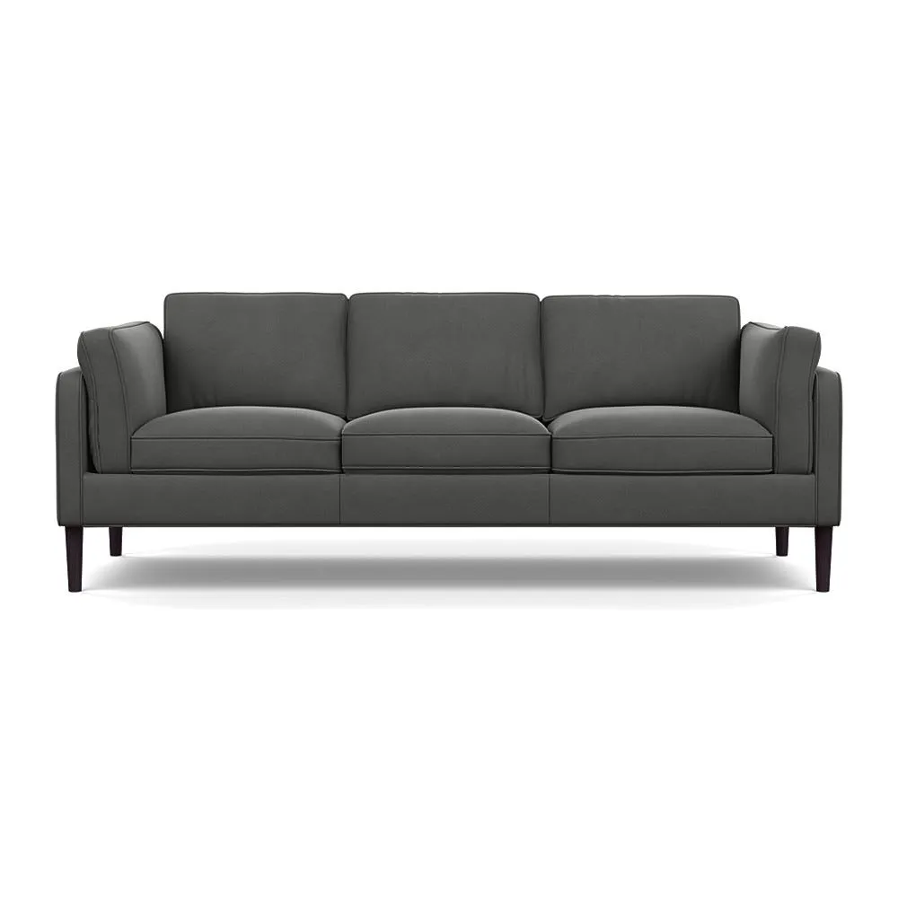 Heal's Sonno 4 Seater Nobilis Velvet Dolphin Wenge Black Feet 1