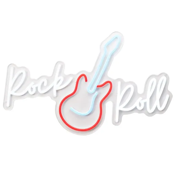 The Feel Good Club Signography Rock and Roll Neon Sign 2