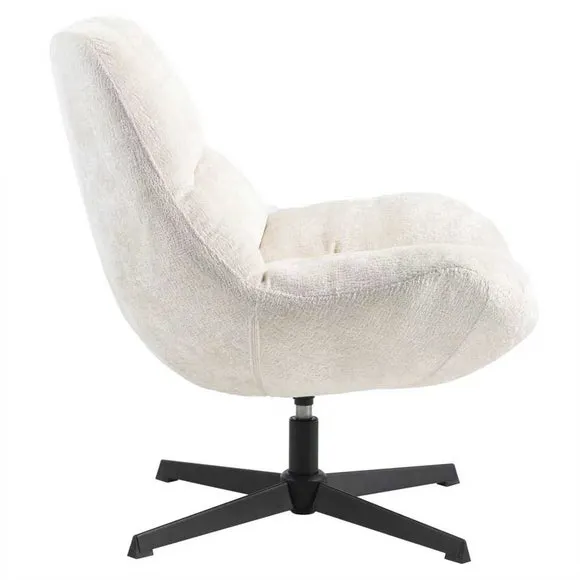 Silverdale Textured Fabric Swivel Chair 5