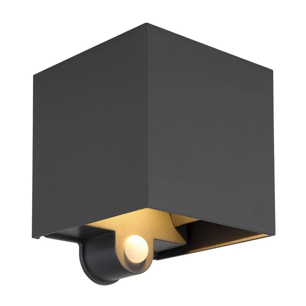Netlighting Veronika Outdoor Up Down Wall Lamp Anthracite IP54 2x LED 3000K in Grey