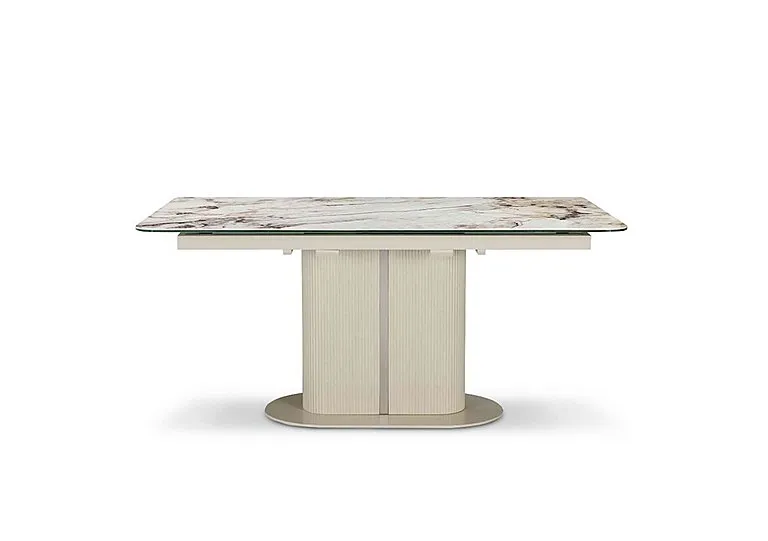 Avorio Pop-Up Extending Dining Table - 130-cm