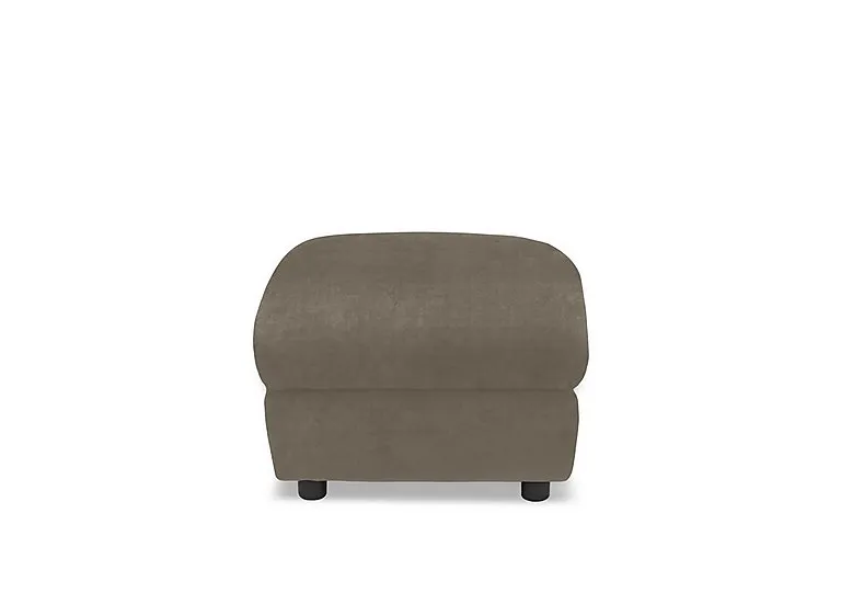 Raven Fabric Footstool