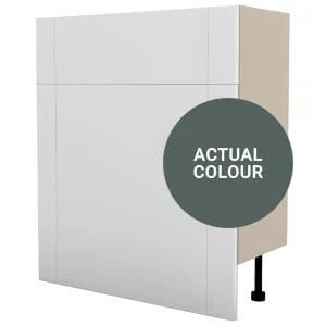 Duarti By Calypso Highwood 700mm Floor Reaching Full Depth Toilet Unit - Woodland Green