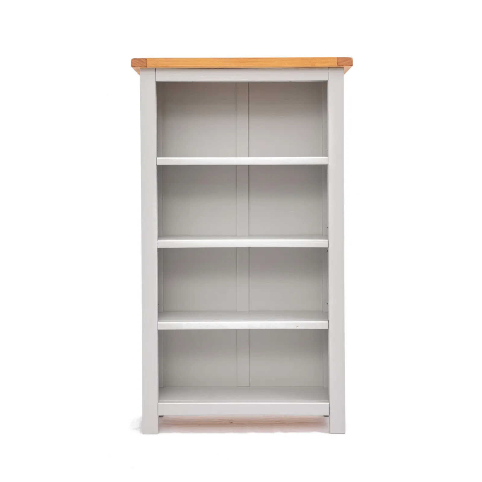 Cabinet Bits Bookcase 120x70x25cm in Light Grey 1