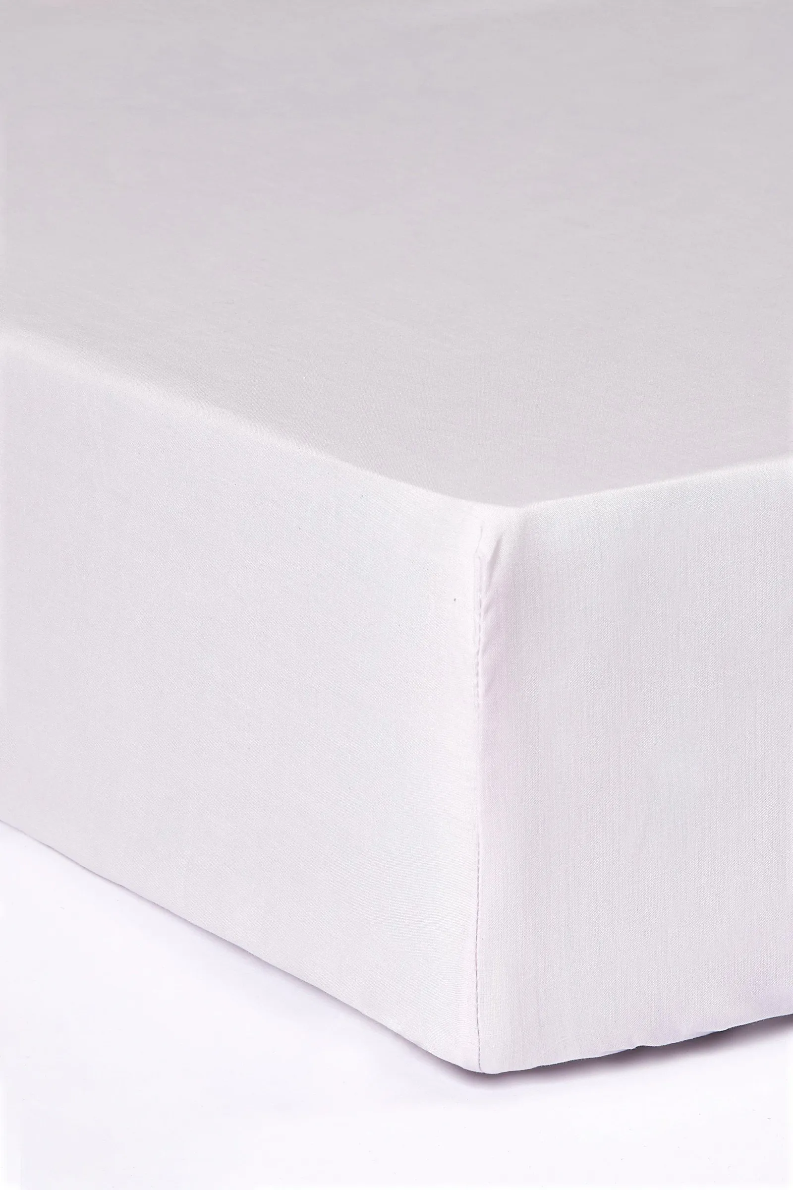 Cotton Rich Single Fitted Sheet