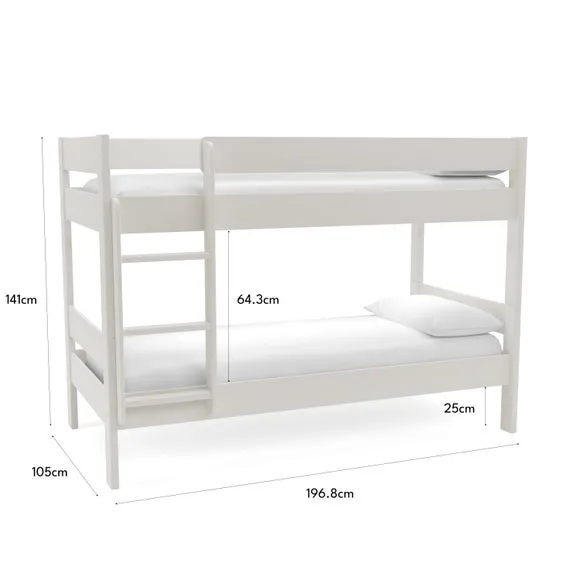 Compact Wooden Bunk Bed 6