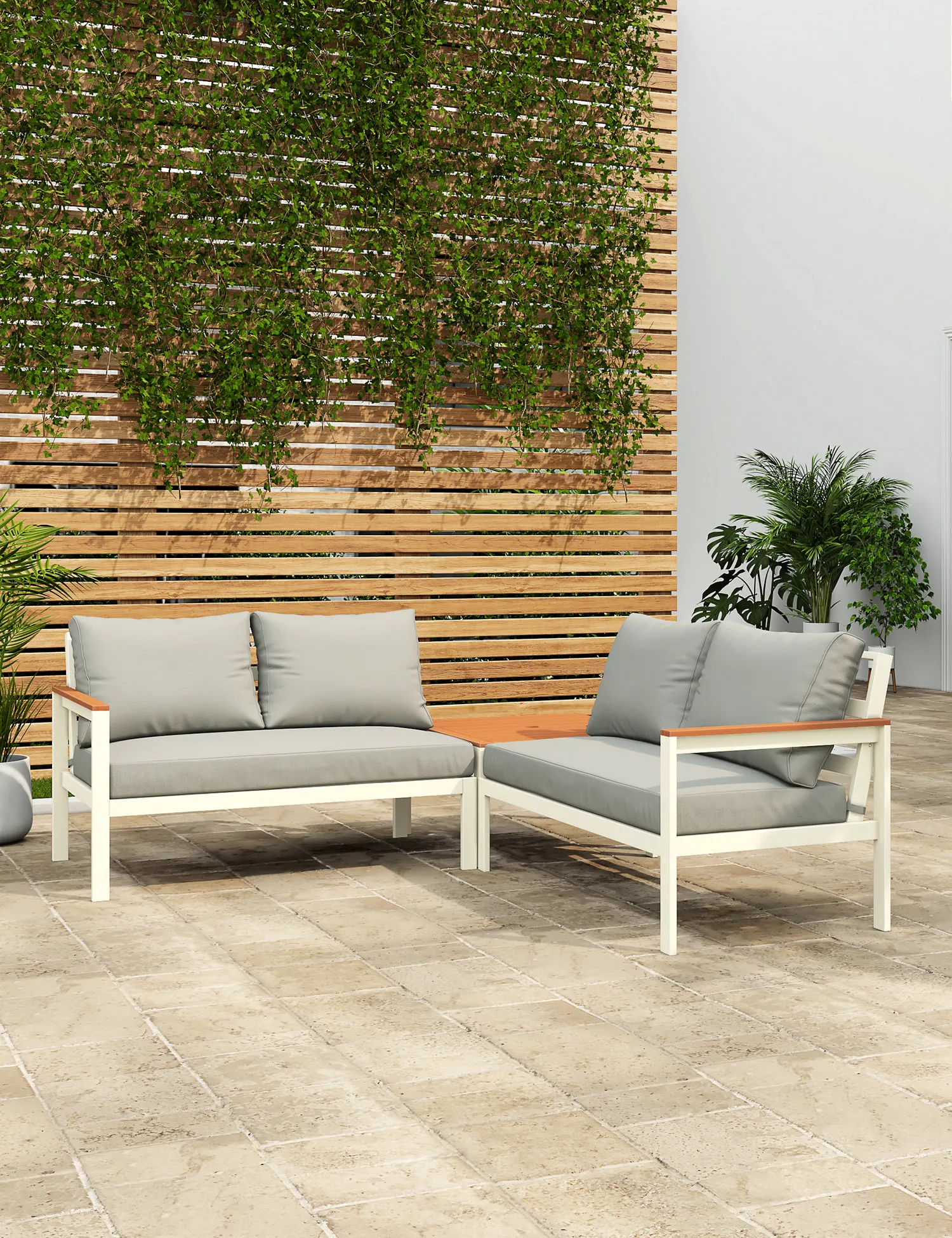 M&S Porto 4 Seater Garden Sofa Set