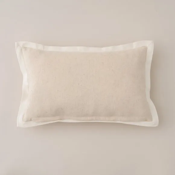 Leaf Linework Rectangle Cushion 5