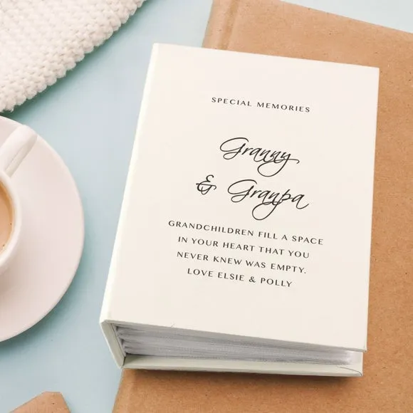 Personalised Free Text Photo Album with Sleeves 5