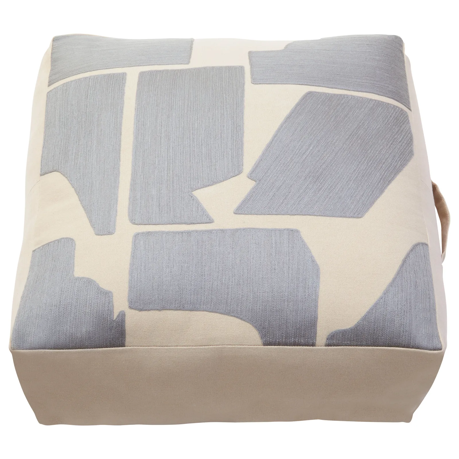 Orsina Bosie Ozella Square Floor Cushion in Grey