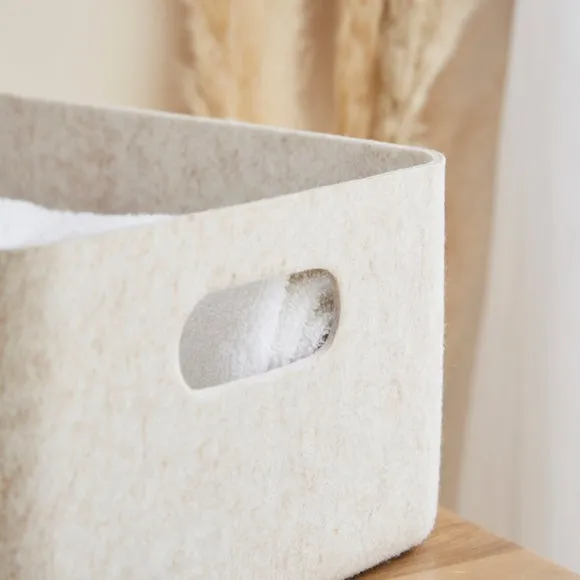 Natural Felt Drawer Organiser 2