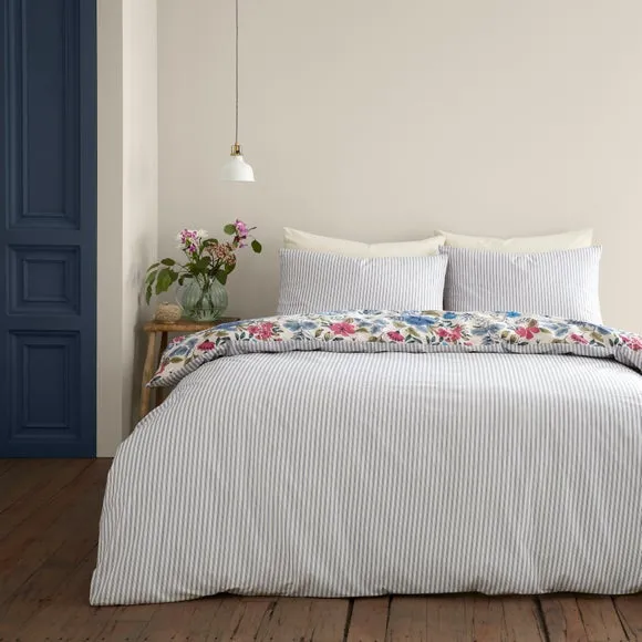 Hayes Floral 100% Cotton Duvet Cover & Pillowcase Set 3
