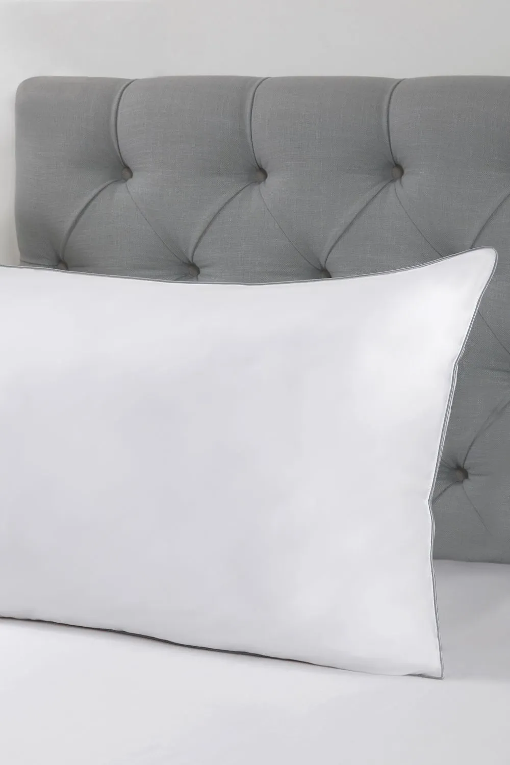 BHS Bamboo Pillow in White