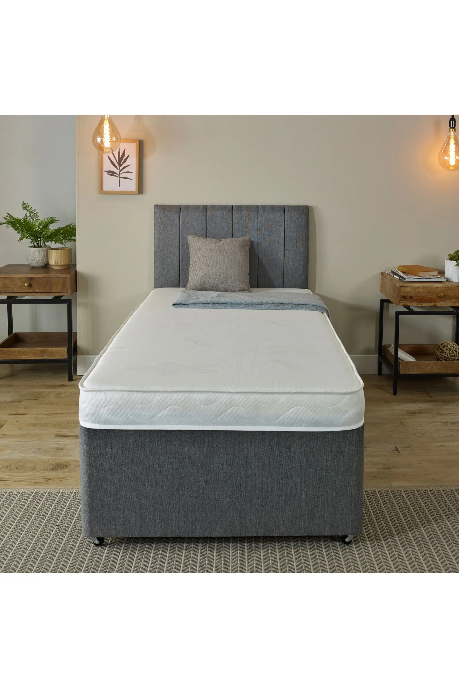 eXtreme Comfort Ltd Solano Orthopaedic Foam Mattress 14cm Deep High-Density Ortho Foam in White 2