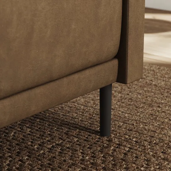 Mae Corner Dining Bench, Faux Leather 4