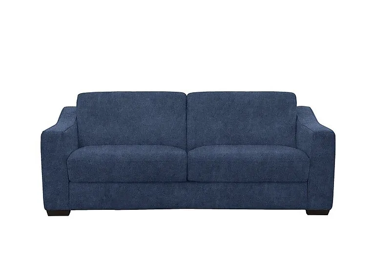 Optimus 3 Seater Fabric Sofa - Blue