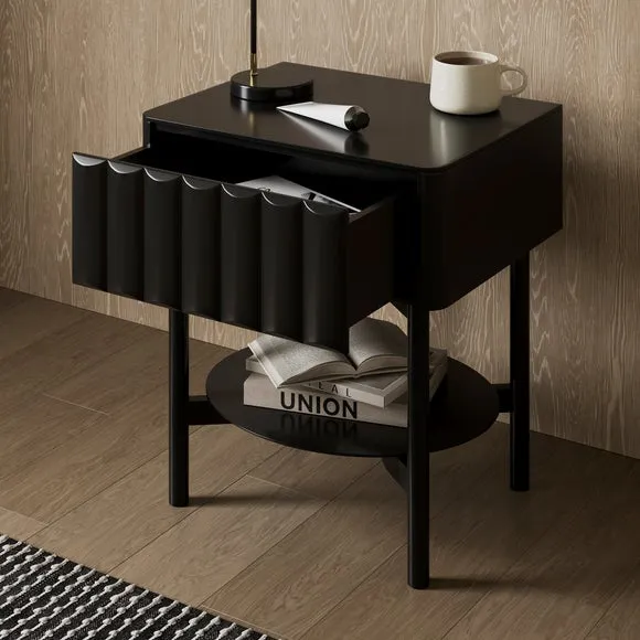 Alita 1 Drawer Bedside Table 2