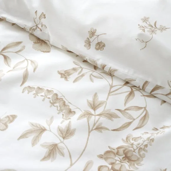 Bianca Thea Floral 200 Thread Count 100% Cotton Duvet Cover & Pillowcase Set 3