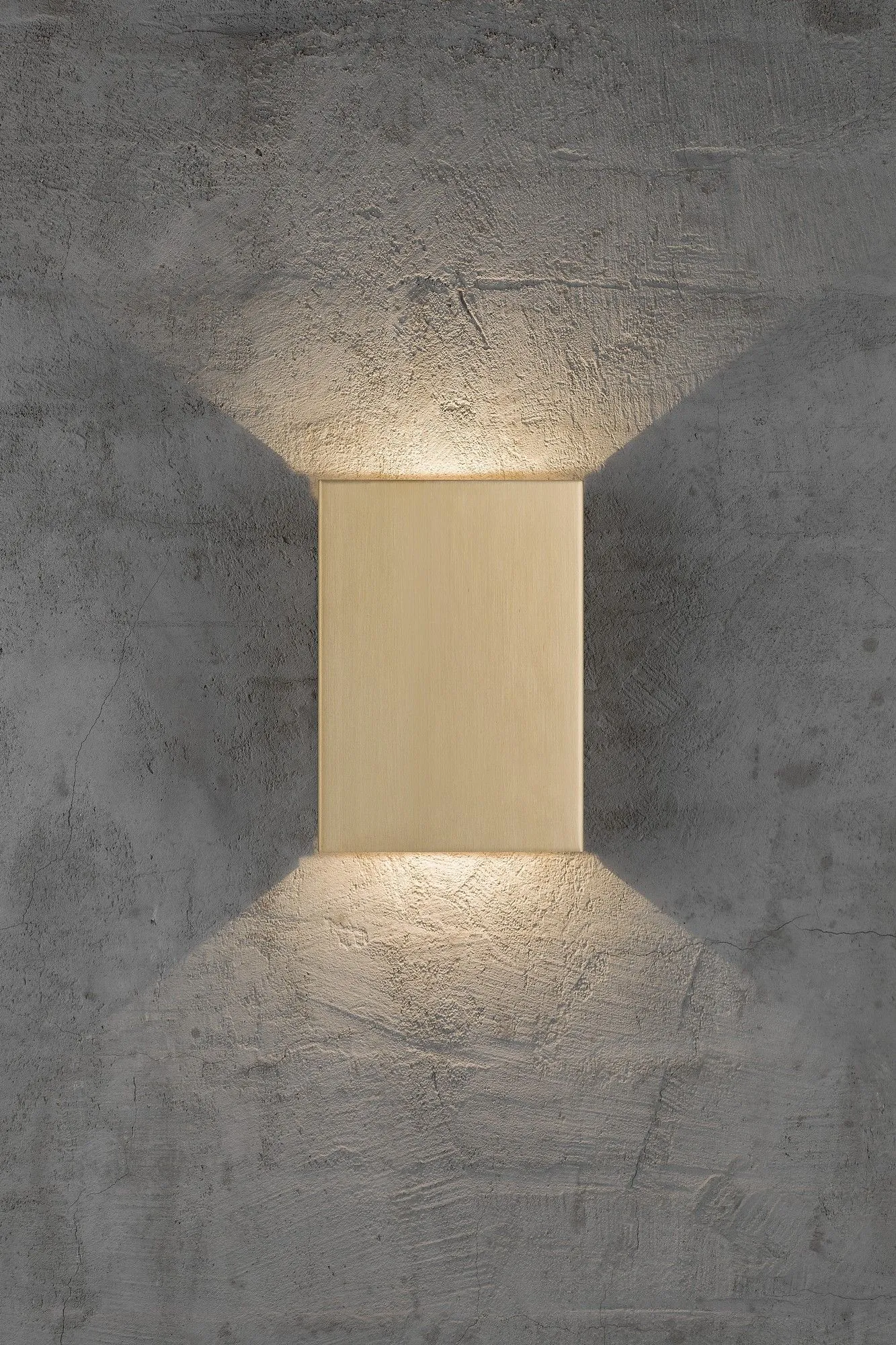 Nordlux Fold Outdoor Wall Light Brass Brass Garden LED IP54 3000k Mains in Gold 6