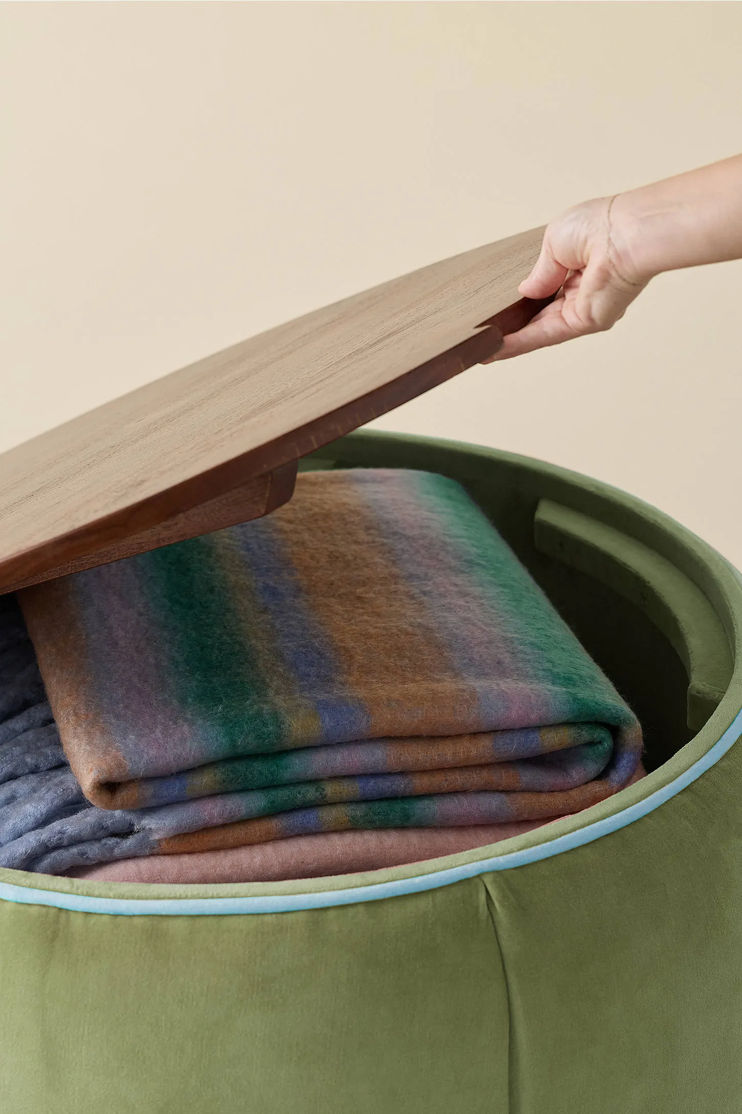 Jane Storage Coffee Table - Green ALL 3