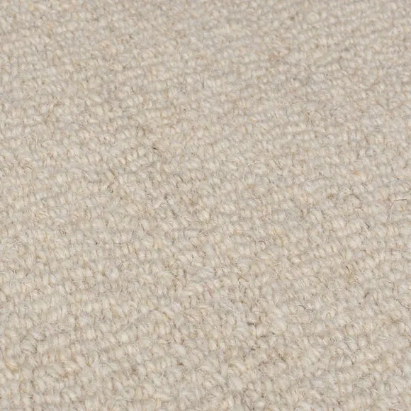 Bonnie Scallop Border Wool Round Rug 2