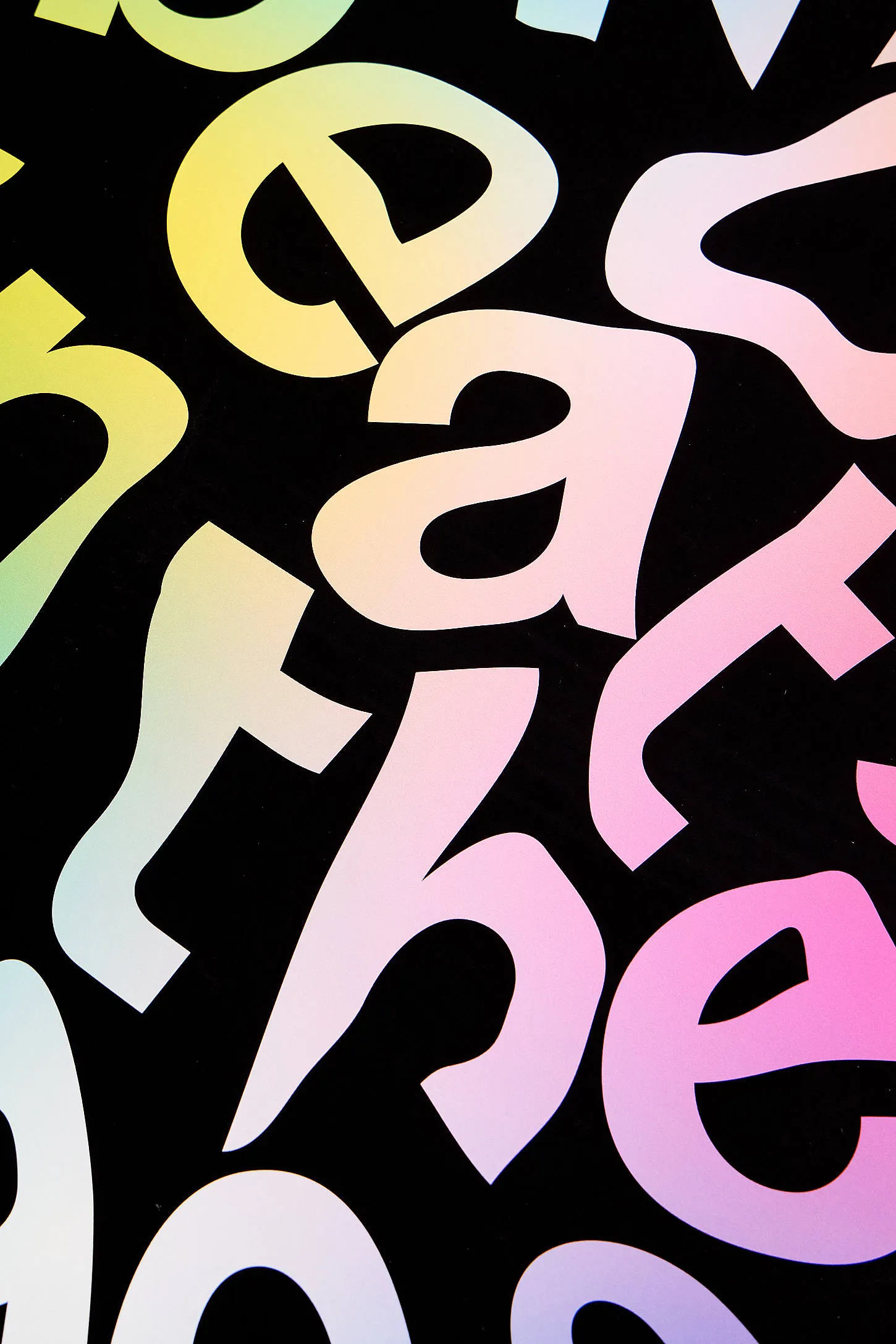 Beauty In The Chaos Poster - Black 3