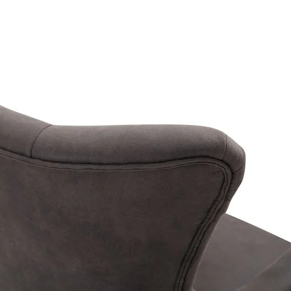 Roan Microsuede Swivel Chair 5