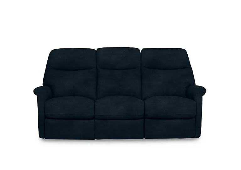 Compact Collection Lille 3 Seater Fabric Sofa - R304 Navy Blue