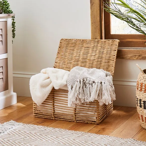 Purity Large Woven Storage Trunk