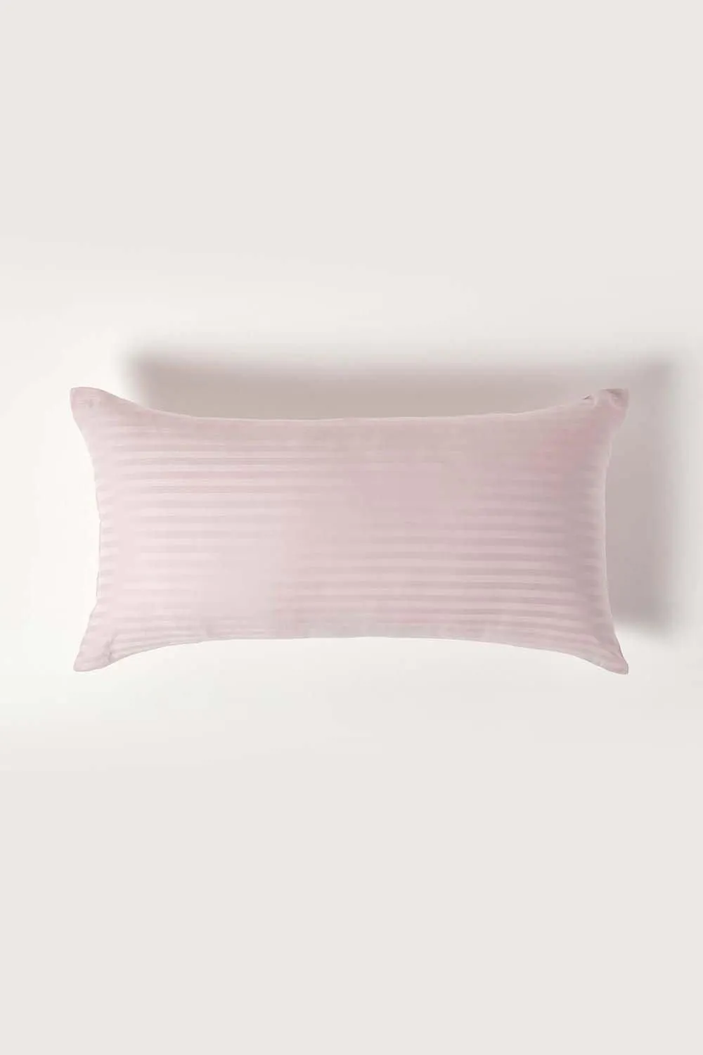 Homescapes Continental Egyptian Cotton Pillowcase 330 TC, 40 x 80 cm in Dusty Pink 1
