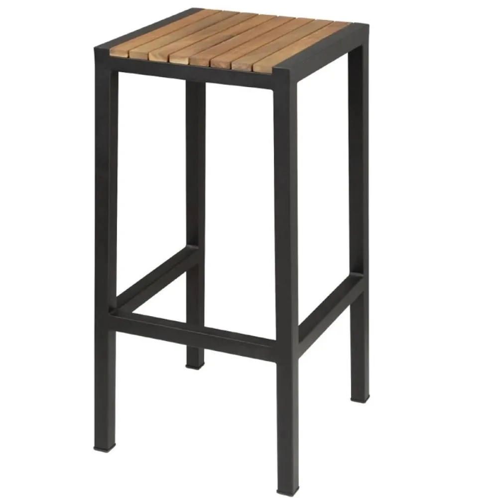 netfurniture Pair of Sparrow Folding Bar Stools in White Steel