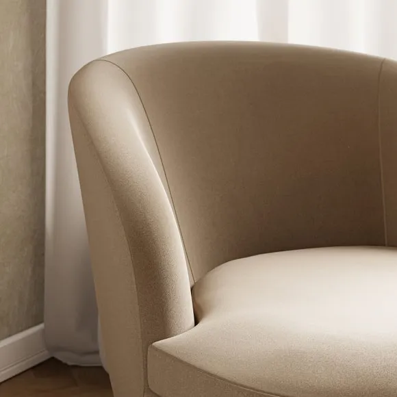 Marcie Luxe Velvet Cocktail Chair 3