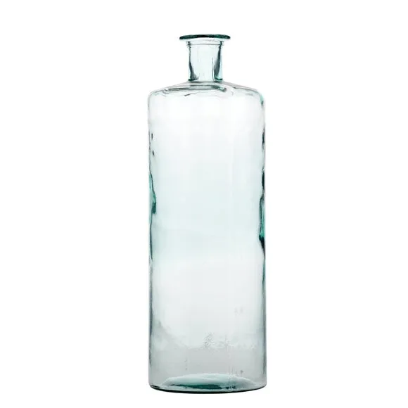 Clear Glass Bottle Vase 4