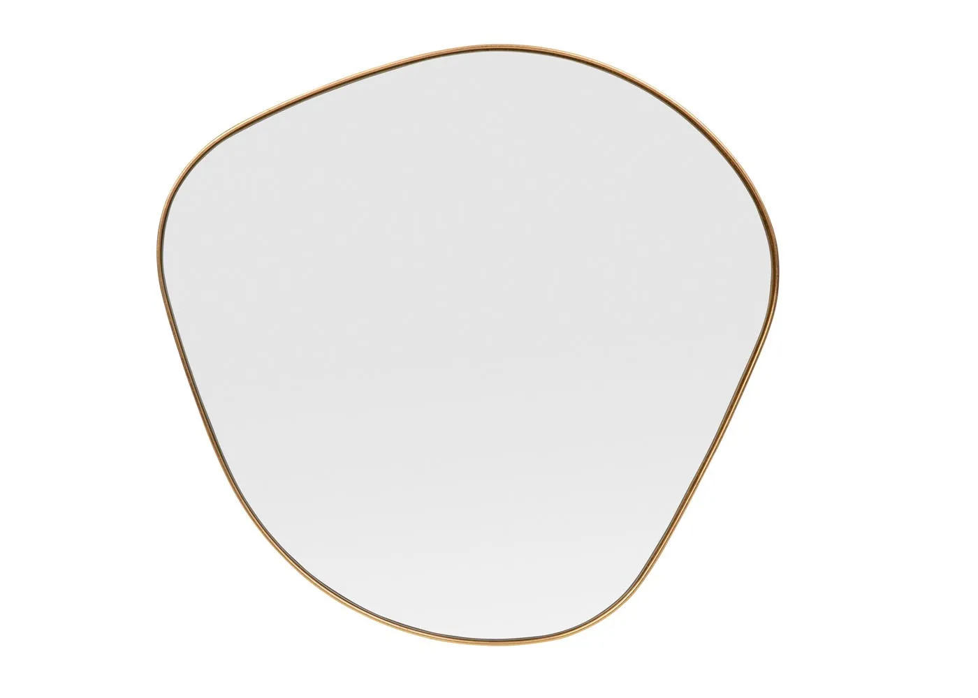 Heal's Fine Edge Mirror Organic Gold Medium