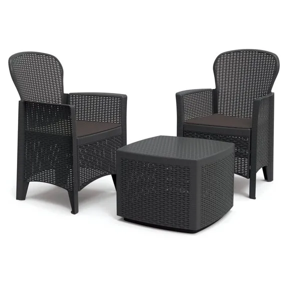 Trabella Sicily 2 Seater Bistro Set 2