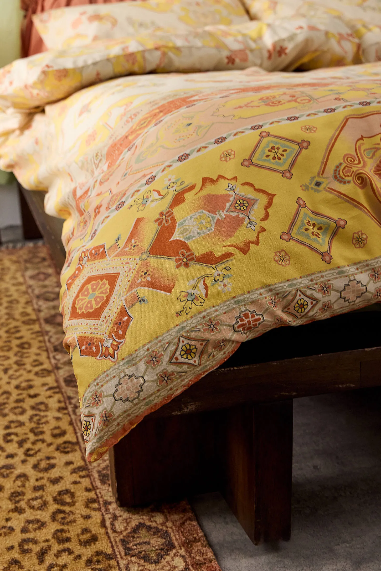 Acacia Duvet Set - Yellow 4