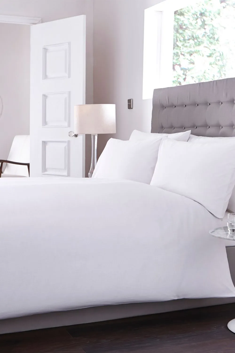 Martex Sestina Luxury Duvet Cover in White 1