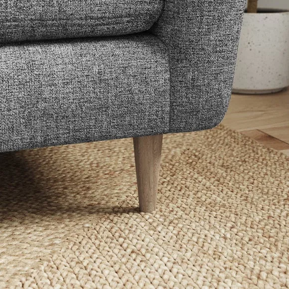 Sven Tonal Weave 4 Seater Sofa 5