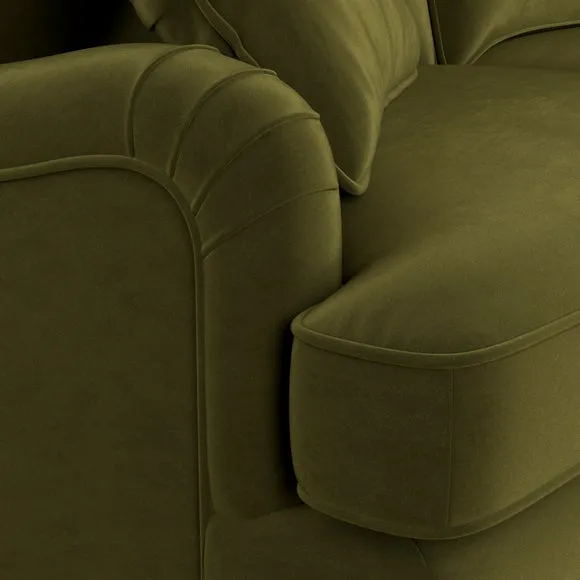 Beatrice II Velvet 3 Seater Sofa Bed 4