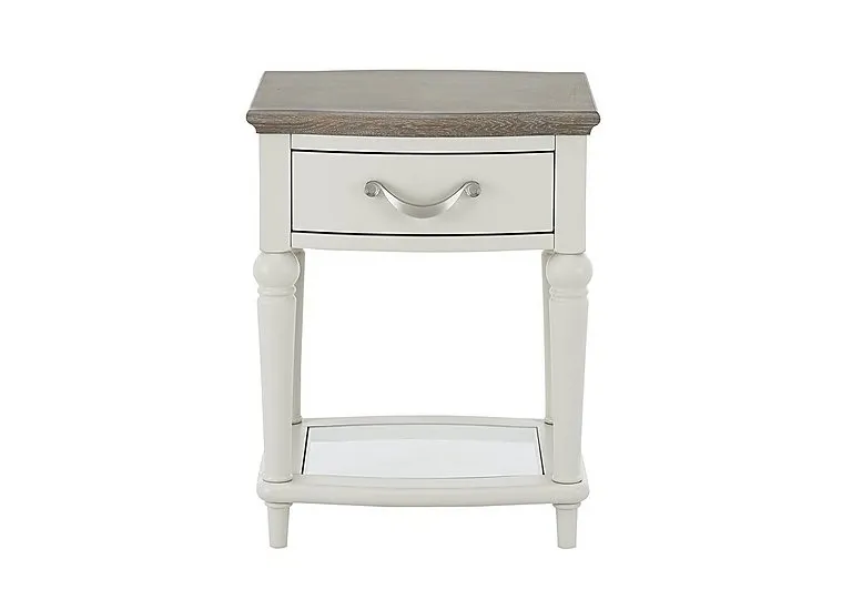 Annecy Lamp Table - Soft Grey