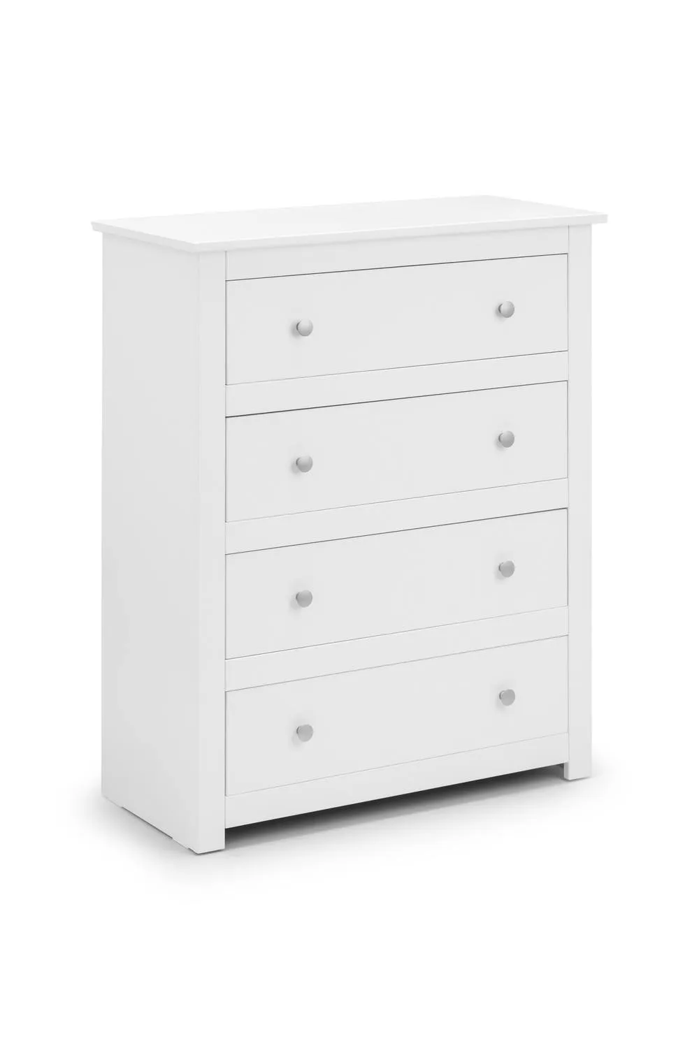 Julian Bowen Radley 4 Drawer Chest in White 2
