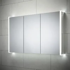 Sensio Grantham Bluetooth LED Triple Door Bathroom Mirror Cabinet - 700 x 1200mm 2