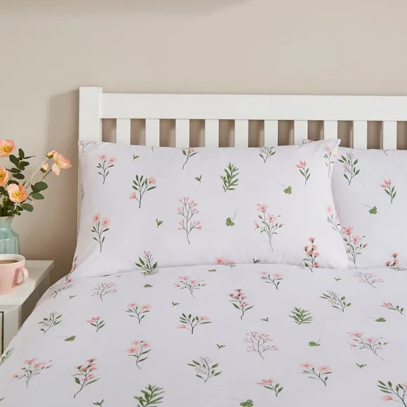 Celeste Floral Polycotton Duvet Cover & Pillowcase Set 6