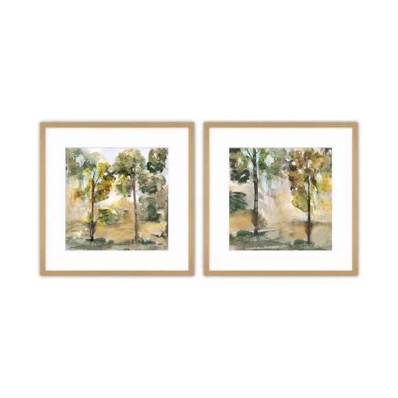 Set of 2 Nearing Autumn Framed Prints 2