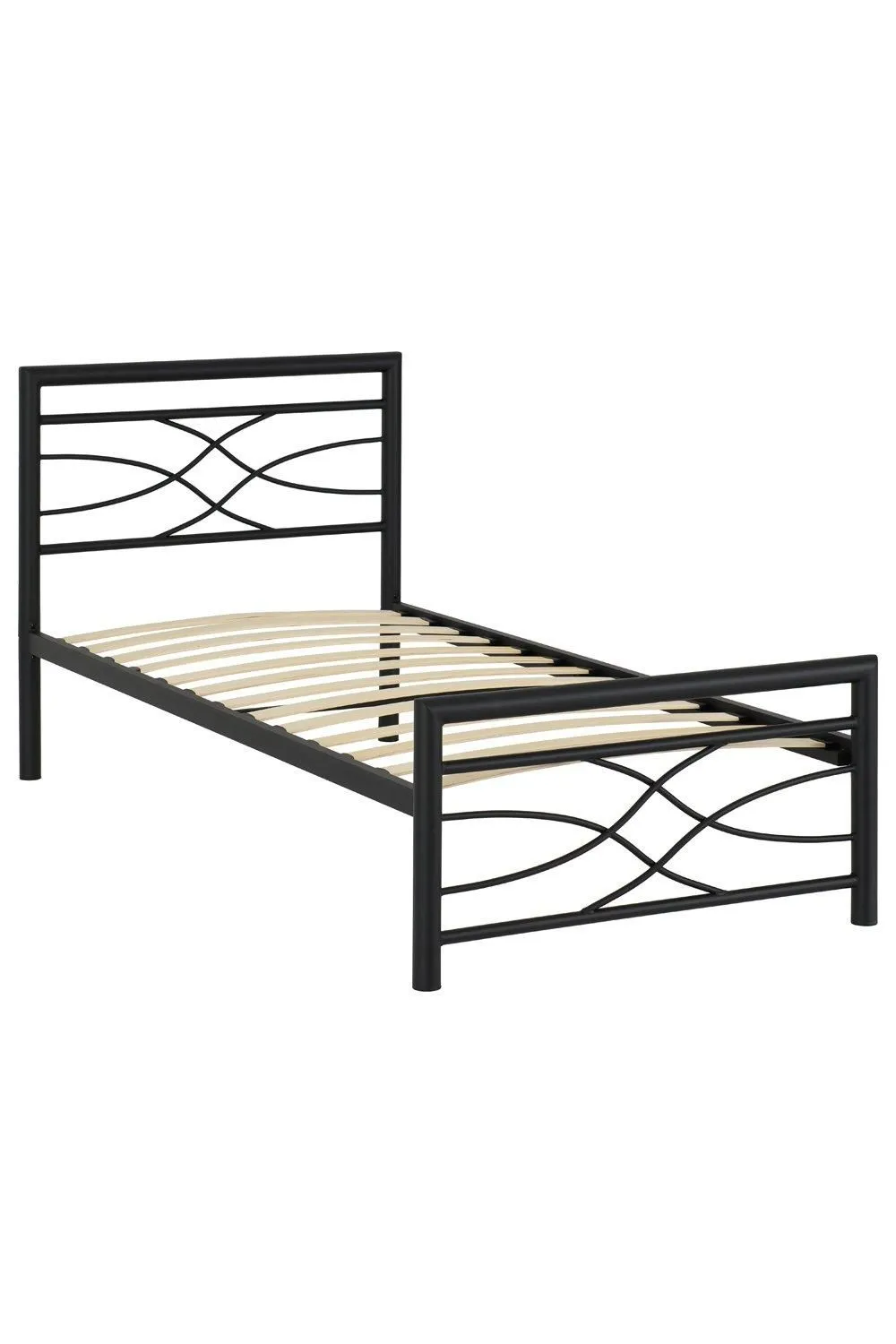 Seconique Kelly 3' Single Bed in Black 2