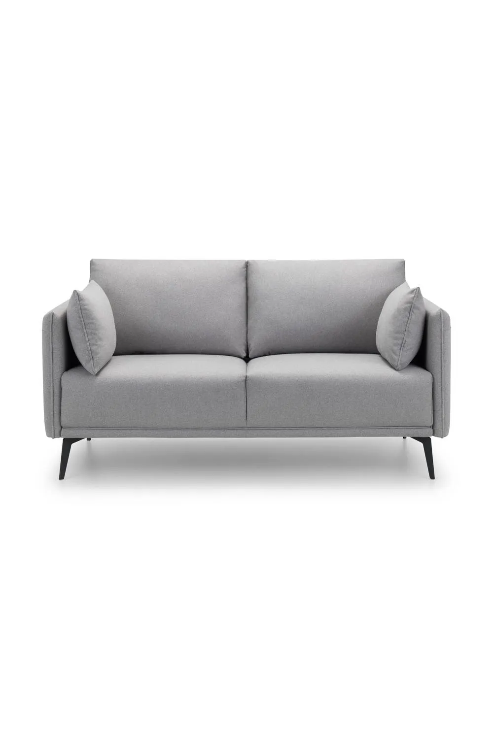 Julian Bowen Rohe Upholstered 2 Seater Sofa in Grey 4