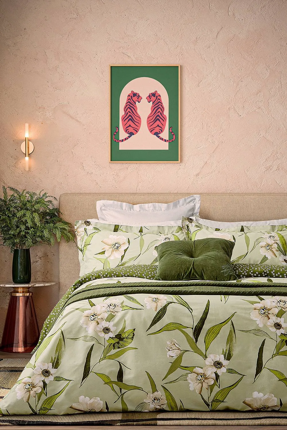 Ted Baker 'Cabana' Cotton Duvet Cover Set in Green 2