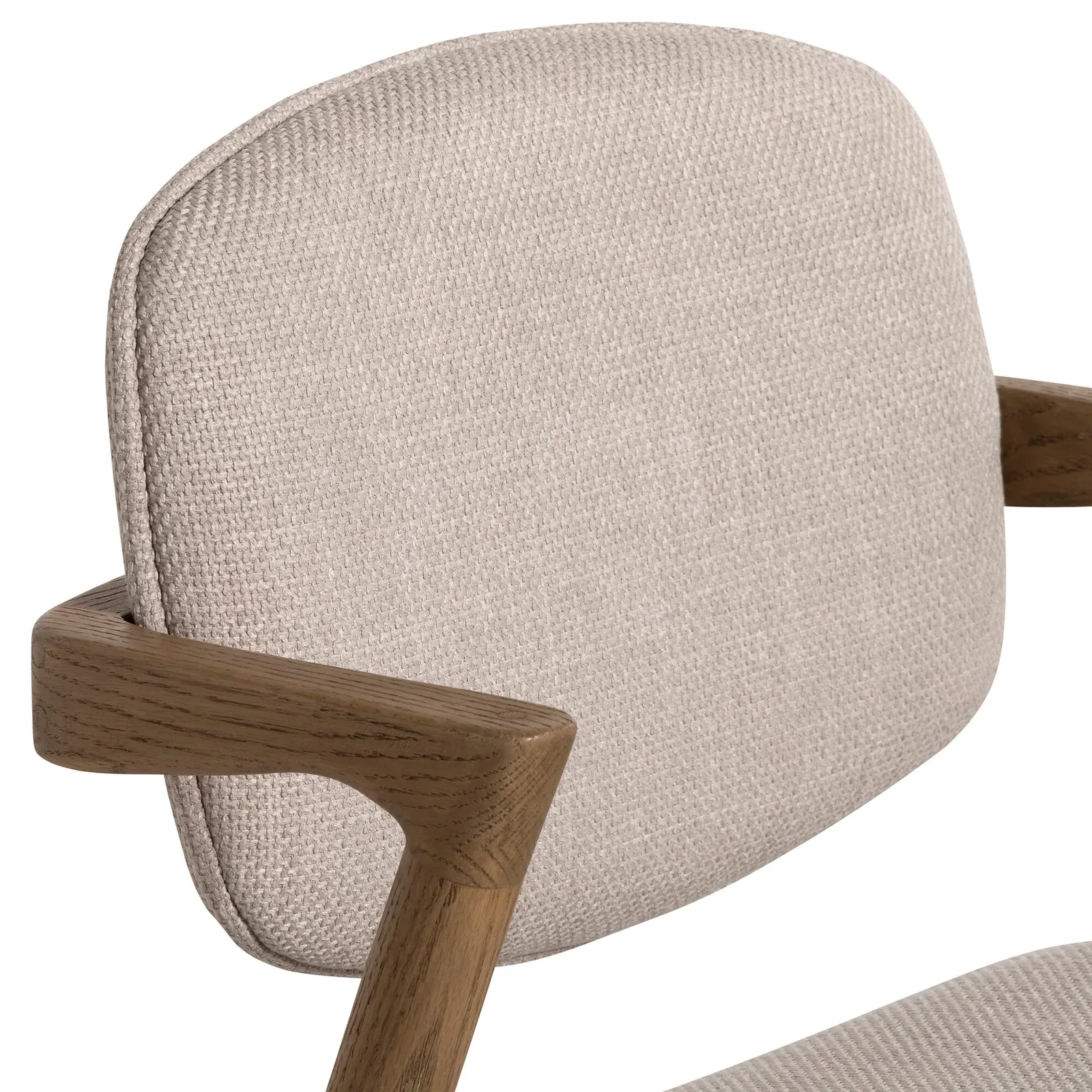 Fleming Dining Chair, Neutral Fabric | Barker & Stonehouse 5
